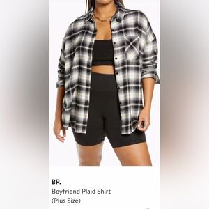 BP Plaid Shirt, size 1X